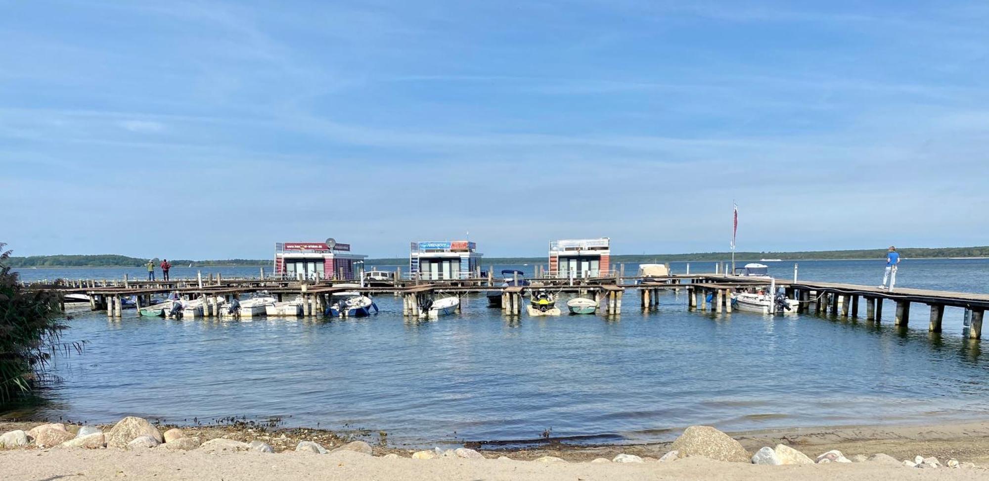 Kapitaens-Bungalow Am See Göhren-Lebbin Eksteriør bilde