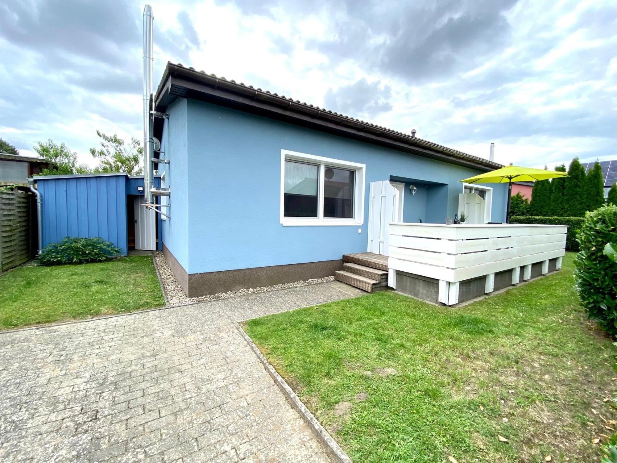 Kapitaens-Bungalow Am See Göhren-Lebbin Eksteriør bilde