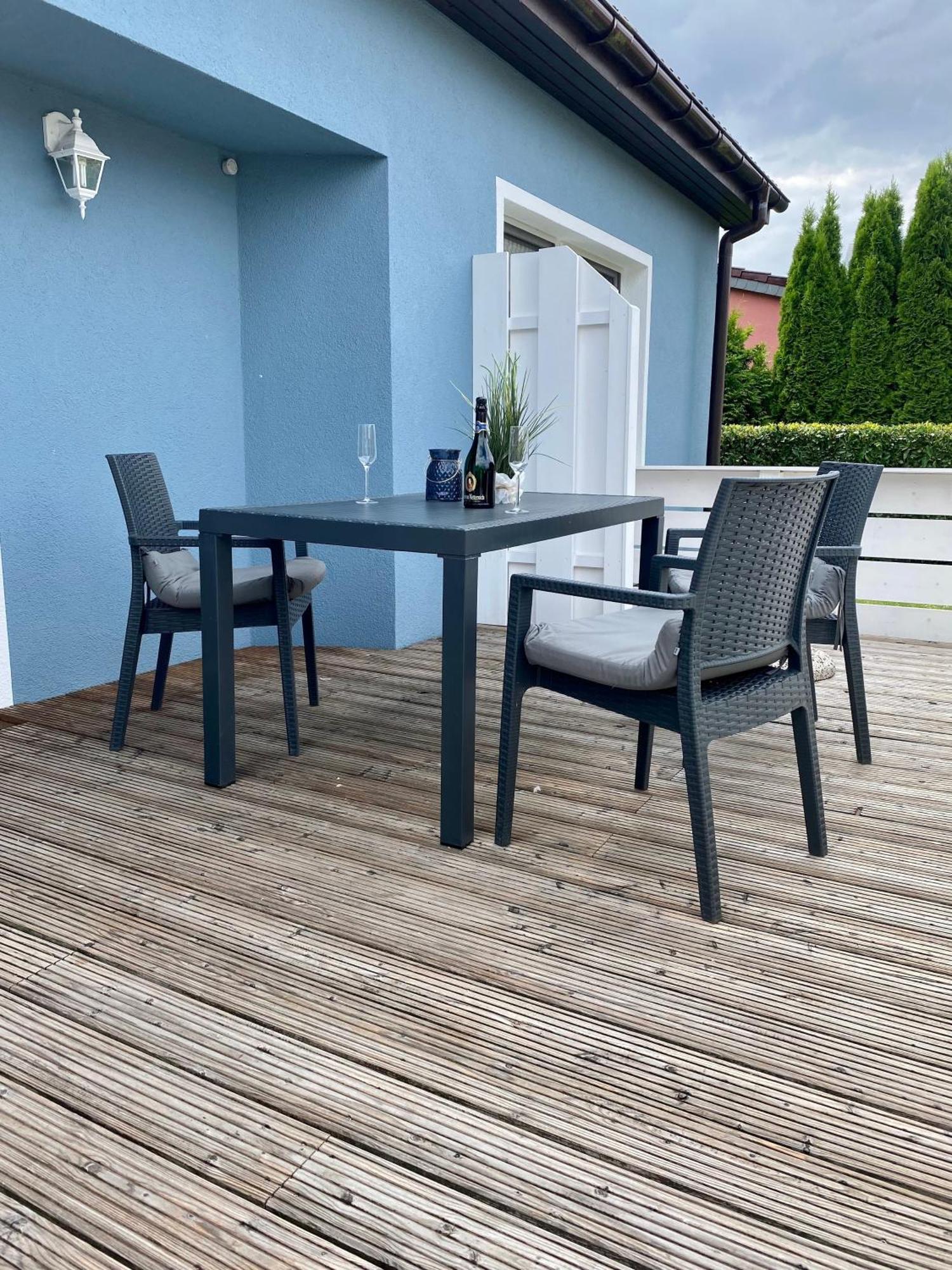 Kapitaens-Bungalow Am See Göhren-Lebbin Eksteriør bilde